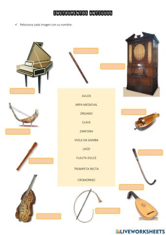 Instrumentos Antiguos