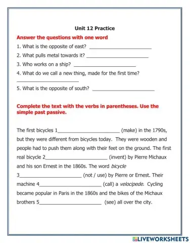 Discoveries and Inventions