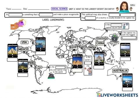 Unit 2:what is the largest desert on earth?