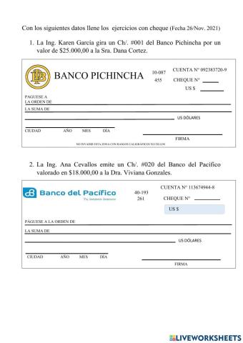 Documentos negociables