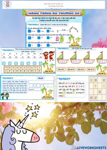 Phiếu tăng cường tuần 14