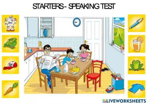 EOC Starters Speaking test - Mr. Phuoc