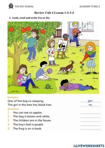 Unit 4 Lesson 1-2-3-4