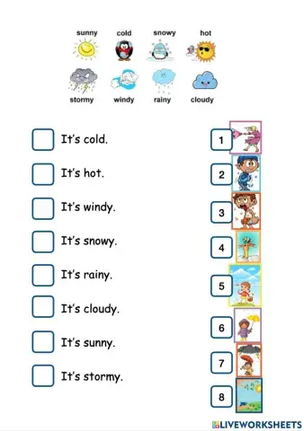 What's the weather like?