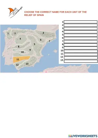 Units of Spain's Relief