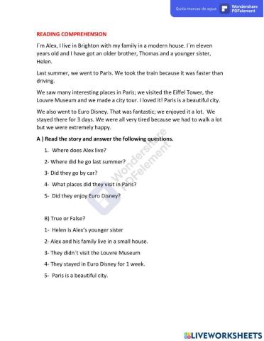 English + 2 .units 1 to 4