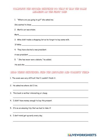 Ado 4 fe practice 4 use of english 2