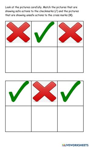 Safe and Unsafe Actions