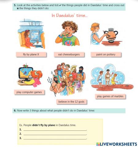 In Daedalus' time...