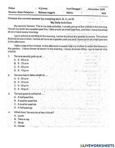 Latihan PAS K5 S1 Part 4