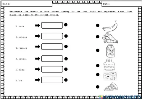 Unit 4: Lunch Time (Revision)