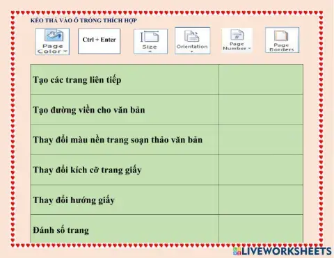 Bài 4. ĐỊNH DẠNG VĂN BẢN, ĐÁNH SỐ TRANG TRONG VĂN BẢN