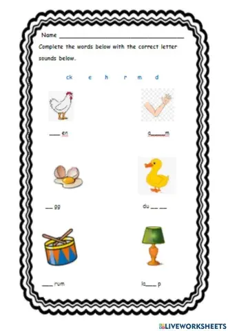 Jolly Phonics - Group 2 Revision