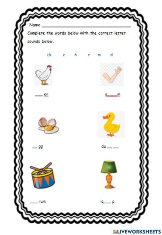 Jolly Phonics - Group 2 Revision