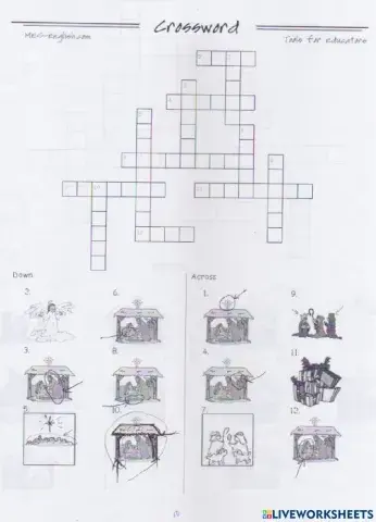 Nativity Crossword