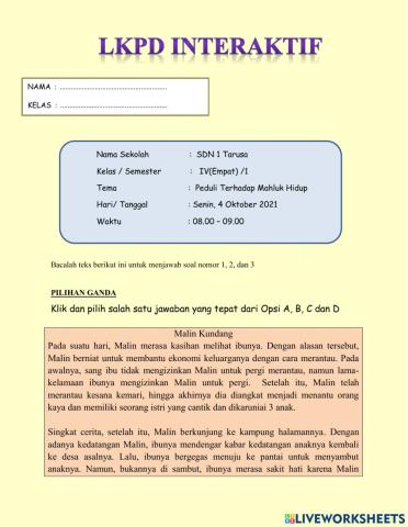 Lkpd interaktif