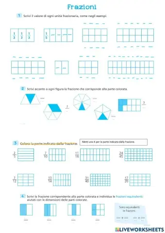 Esercizi con le frazioni