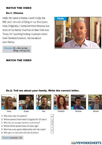 Listening - Video Interview (BBC)