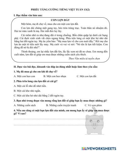 Phiếu tăng cường TV tuần 13(2)