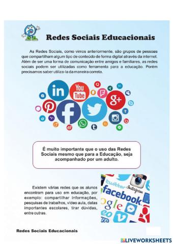 Redes sociais educacionais