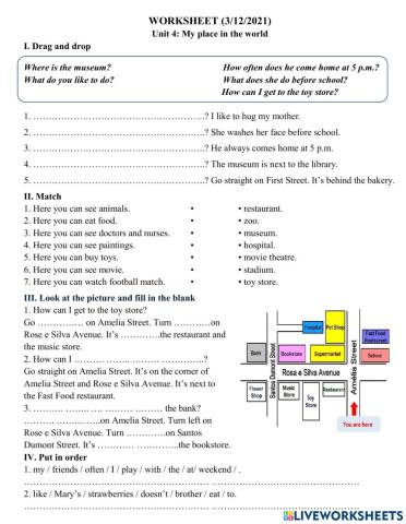 U4. My place in the world