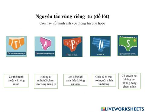 Quy tắc đồ lót