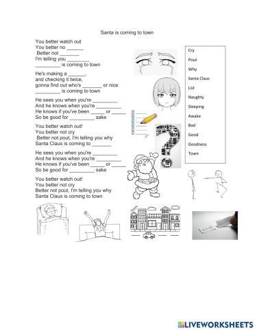 Santa is coming to town