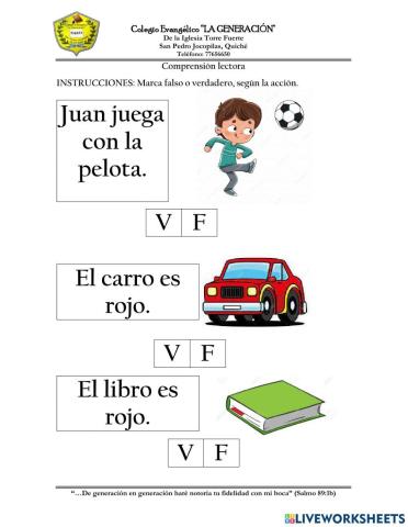 Comprensión lectora