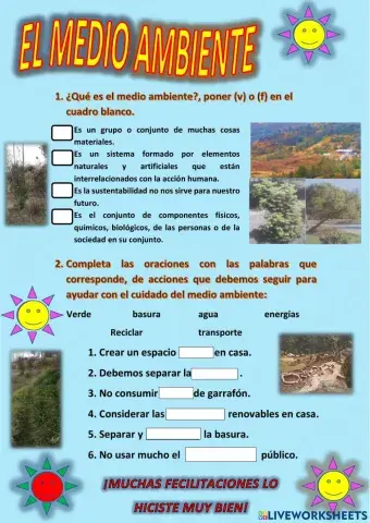 Medio ambiente --naturaleza