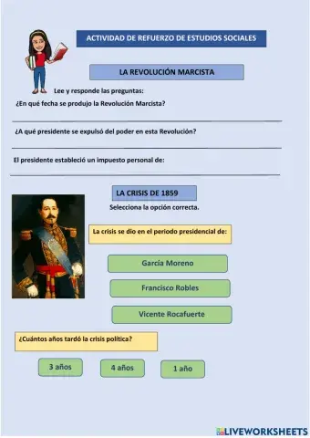 Revolución Marcista - Crisis de 1859