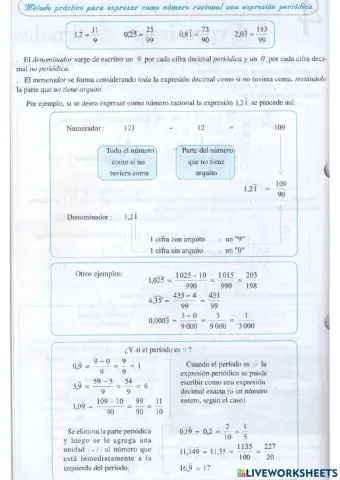 Numeros racionales-expresiones decimales