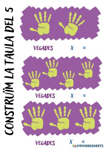 Construïm la Taula del 5