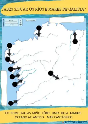 Ríos e mares de Galicia