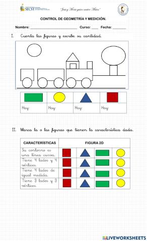 Control geometría, medición y multiplicación