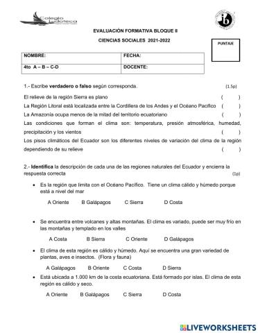Evaluaciòn formativa