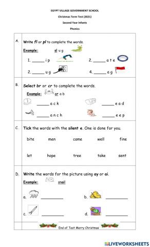 Phonics Assessment
