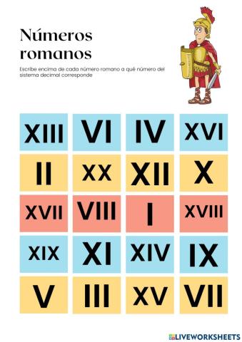 Números romanos