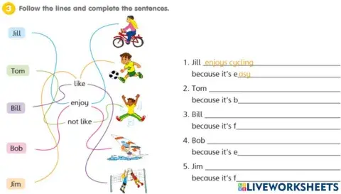 I like playing volleyball