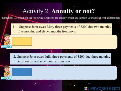 Annuity or Not?
