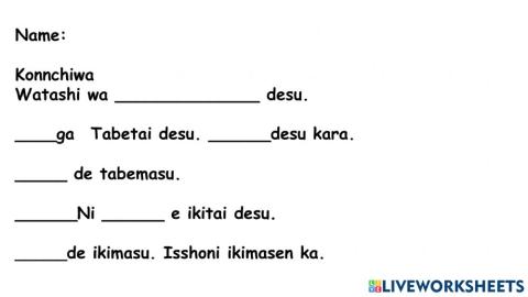 Nov 3 seatwork Tai Lesson