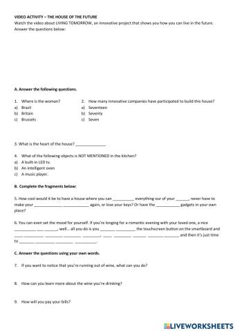 The house of the future