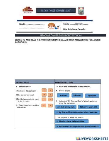 Eda 8 : activity 2     take into consideration