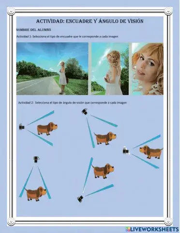 Encuadre y ángulo de visión