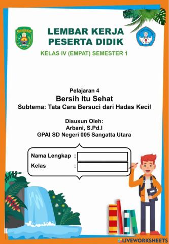 Memahami tata cara wudhu