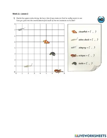 Maths week 11 - lesson 3