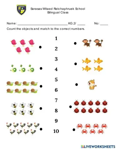 Counting Numbers 1-10