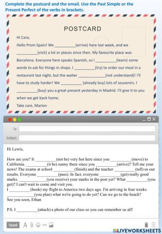 Present Perfect and Past Simple