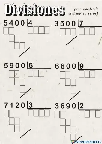 Divisiones con dividendo acabado en ceros