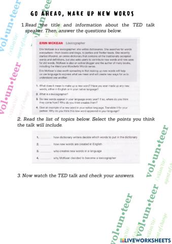 Go ahead, make up new words.