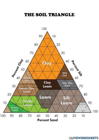Soil Triangle Worksheet